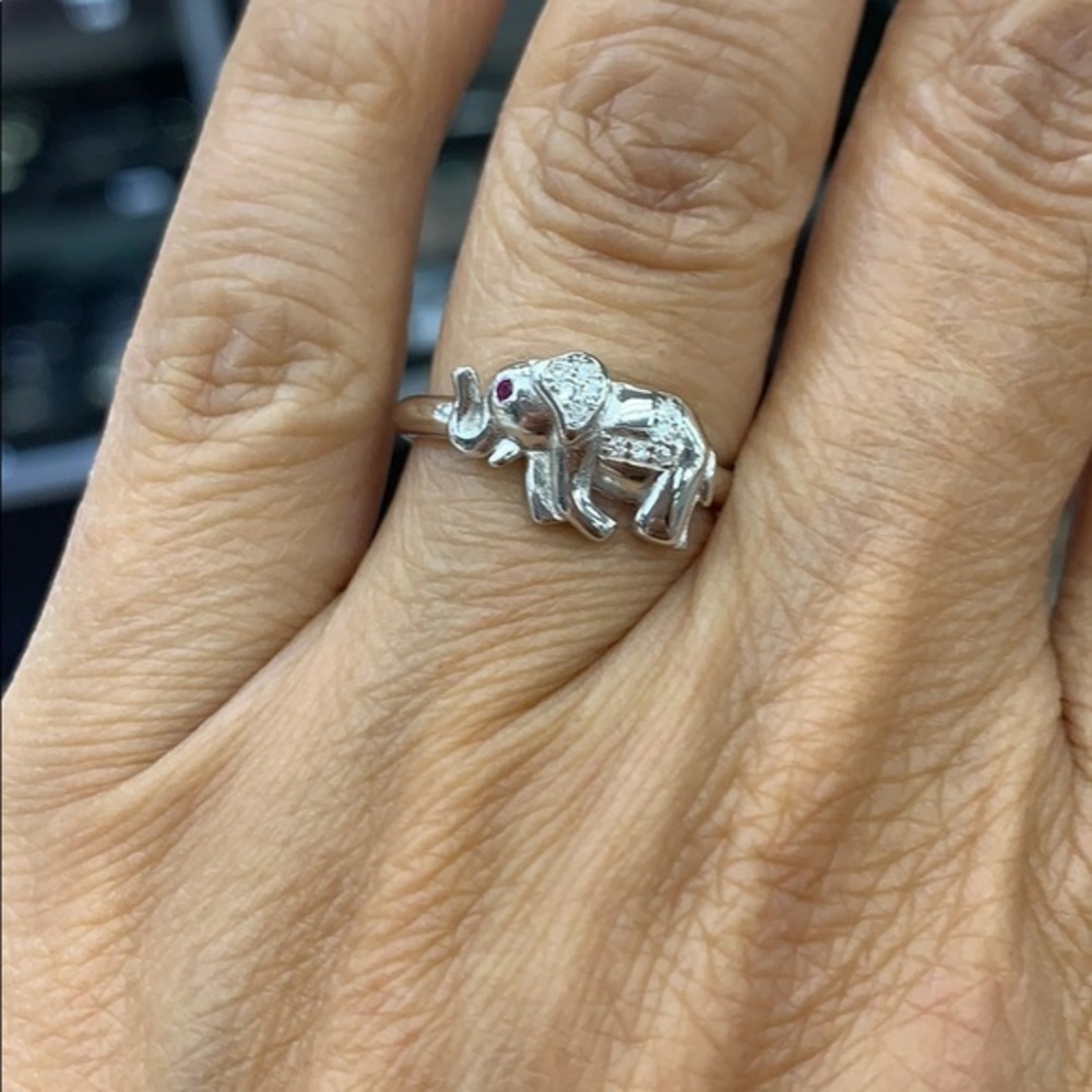 🐘 Sterling Silver Ring Band 5 6 7 8 9 10